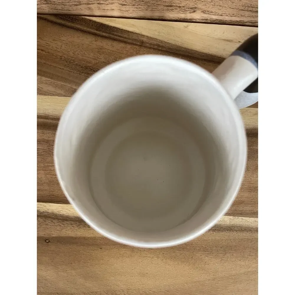 Vintage 1991 Steven Schiffer Signed Studio Pottery Canada Goose Handle Mug - Picture 5 of 11
